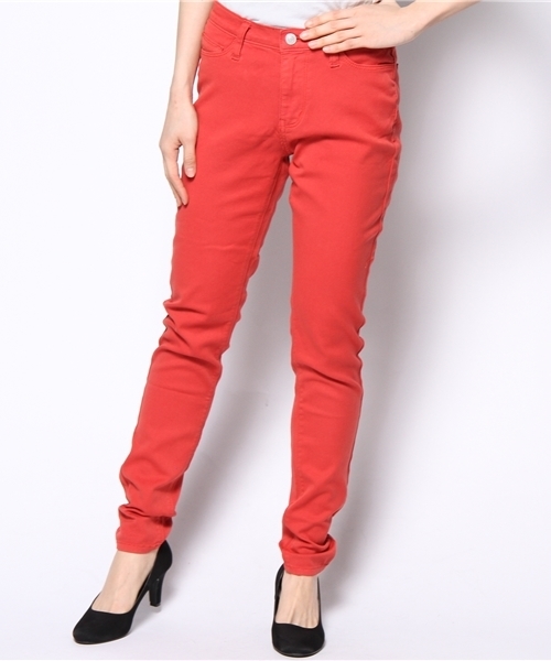 WEGO（ウィゴー）の「WEGO/カラースキニーパンツ（チノパンツ・レディース・ブラック/グリーン系その他/ブルー/オレンジ系その他/ライム/ロイヤルブルー/レッド・MEDIUM/LARGE）」の6枚目の写真