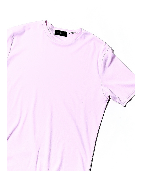 ABAHOUSE(アバハウス)の「【Recency of Mine】ローズペトール クルーネックTシャツ(Tシャツ/カットソー・メンズ・ホワイト/ブラック/ネイビー/オリーブ/ピンク/サックスブルー・44/46/48)」の6枚目の写真