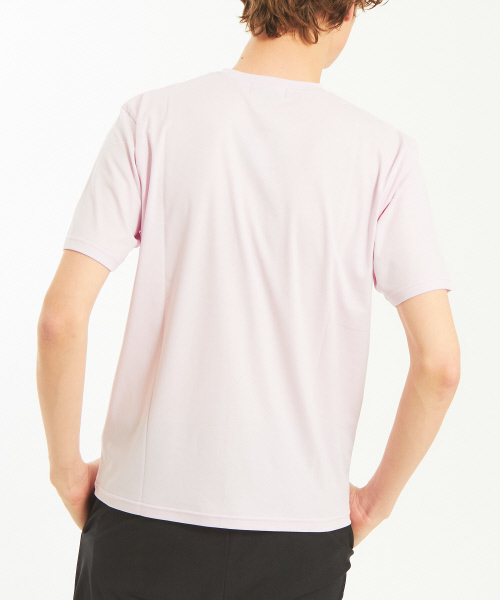 ABAHOUSE(アバハウス)の「【Recency of Mine】ローズペトール クルーネックTシャツ(Tシャツ/カットソー・メンズ・ホワイト/ブラック/ネイビー/オリーブ/ピンク/サックスブルー・44/46/48)」の9枚目の写真