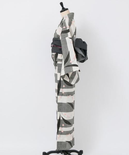 URBAN RESEARCH ROSSO WOMEN(アーバンリサーチ ロッソ)の「浴衣 すずらん(浴衣・レディース・ブラック・FREE)」の8枚目の写真