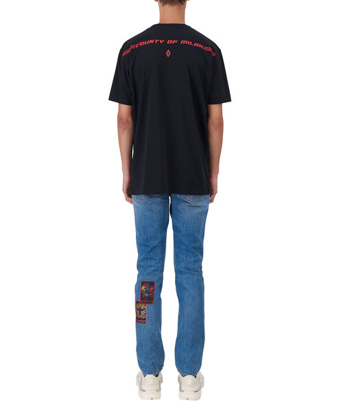 MARCELO BURLON（マルセロ・バーロン）の「MARCELO BURLON “SCORPIO”Tシャツ（Tシャツ/カットソー・メンズ・ブラック・SMALL/MEDIUM）」の6枚目の写真