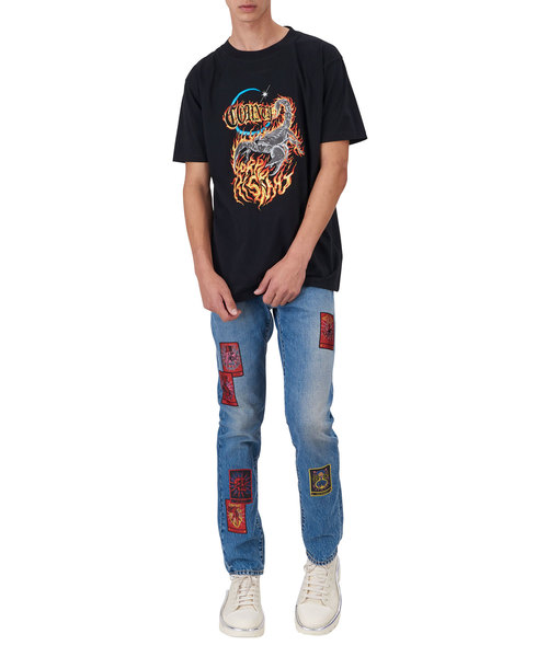 MARCELO BURLON（マルセロ・バーロン）の「MARCELO BURLON “SCORPIO”Tシャツ（Tシャツ/カットソー・メンズ・ブラック・SMALL/MEDIUM）」の9枚目の写真