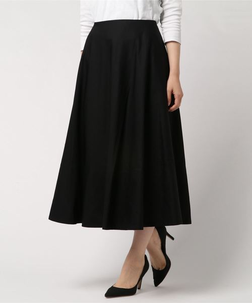 RIVE DROITE(リヴドロワ)の「チノフレアースカート(スカート・レディース・ブラック/ベージュ・38/36)」の11枚目の写真