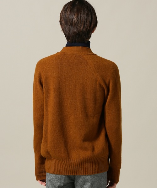 DRUMOHR（ドルモア）の「DRUMOHR / ドルモア 別注 ボタンレスオーバーカーディガン（カーディガン/ボレロ・メンズ・ブラック/グレー/キャメル・44/46/48）」の7枚目の写真