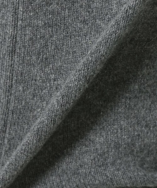 DRUMOHR（ドルモア）の「DRUMOHR / ドルモア 別注 ボタンレスオーバーカーディガン（カーディガン/ボレロ・メンズ・ブラック/グレー/キャメル・44/46/48）」の11枚目の写真