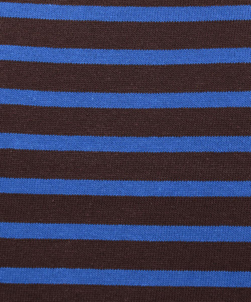 SAINT JAMES（セントジェームス）の「＜SAINT JAMES＞OUESSANT BORDER 18FW/カットソー（Tシャツ/カットソー・メンズ・その他1/ダークブラウン/ブラック/ホワイト・4/5）」の10枚目の写真