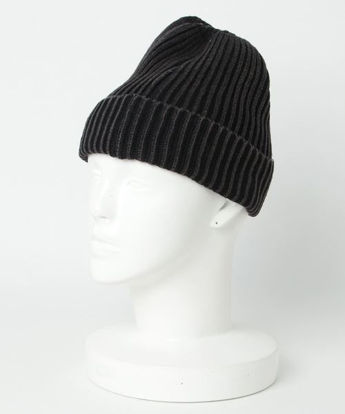 VENCEEXCHANGE（ヴァンスエクスチェンジ）の「硫化染めニットワッチ（ニットキャップ/ビーニー・メンズ・ブラック/ネイビー/ワインレッド・フリー）」の7枚目の写真