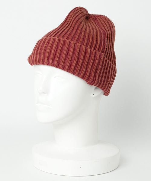 VENCEEXCHANGE（ヴァンスエクスチェンジ）の「硫化染めニットワッチ（ニットキャップ/ビーニー・メンズ・ブラック/ネイビー/ワインレッド・フリー）」の8枚目の写真