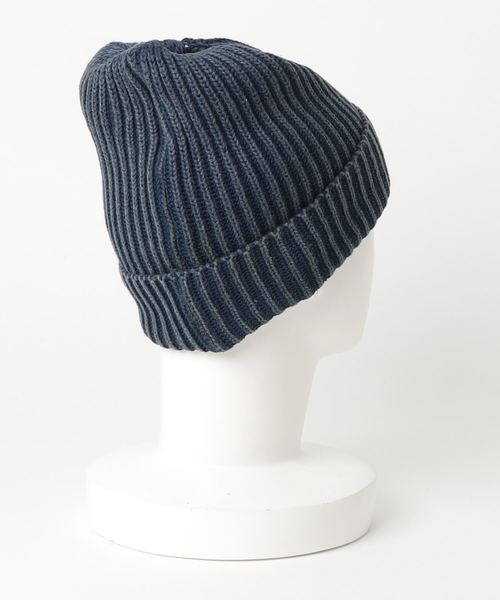 VENCEEXCHANGE（ヴァンスエクスチェンジ）の「硫化染めニットワッチ（ニットキャップ/ビーニー・メンズ・ブラック/ネイビー/ワインレッド・フリー）」の4枚目の写真