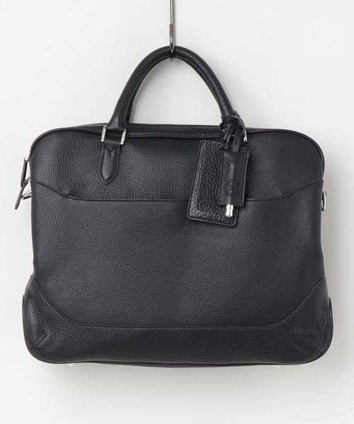 PELLE MORBIDA（ペッレモルビダ）の「MAIDEN VOYAGE（メイデンボヤージュ）ブリーフケース（ショルダーバッグ・メンズ・ブラック/ベージュ/ネイビー・FREE）」の3枚目の写真