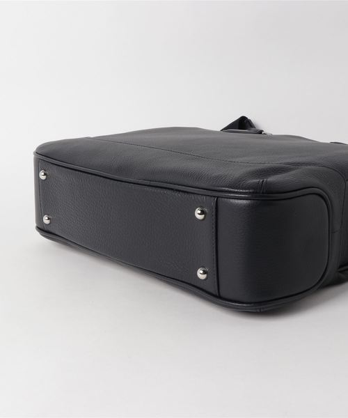PELLE MORBIDA（ペッレモルビダ）の「MAIDEN VOYAGE（メイデンボヤージュ）ブリーフケース（ショルダーバッグ・メンズ・ブラック/ベージュ/ネイビー・FREE）」の5枚目の写真