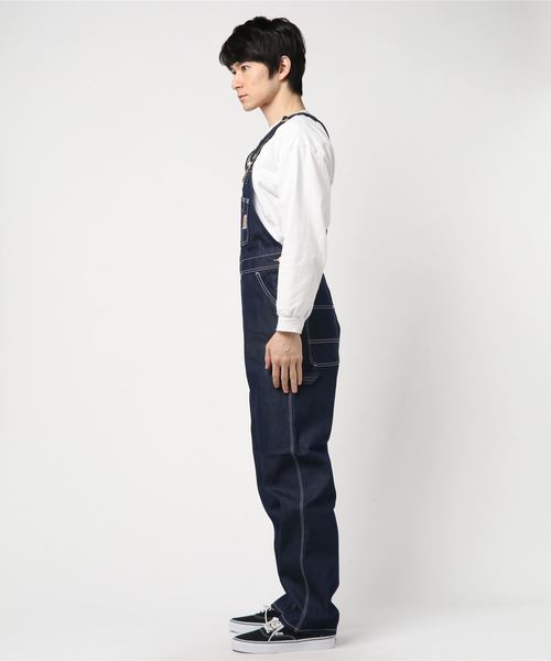 Carhartt WIP(カーハートダブリューアイピー)の「BIB OVERALL(サロペット/オーバーオール・メンズ・ブルー・28inch/30inch/34inch/32inch/36inch)」の3枚目の写真