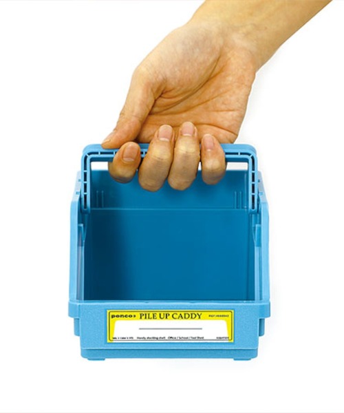 PENCO（ペンコ）の「penco ペンコ パイルアップキャディ スタッキング 収納ケース（収納グッズ・レディース・ホワイト/ライトブルー/ブラック/ベージュ/ネイビー/イエロー/オレンジ/グリーン/クリア・FREE）」の18枚目の写真