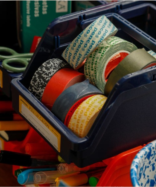 PENCO（ペンコ）の「penco ペンコ パイルアップキャディ スタッキング 収納ケース（収納グッズ・レディース・ホワイト/ライトブルー/ブラック/ベージュ/ネイビー/イエロー/オレンジ/グリーン/クリア・FREE）」の16枚目の写真