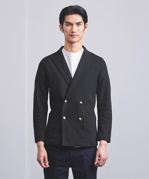 UNITED ARROWS（ユナイテッドアローズ）の「UASB ピークドラペル ダブル ジャケット（テーラードジャケット・メンズ・ブラック・MEDIUM/SMALL/X-LARGE/LARGE）」の3枚目の写真