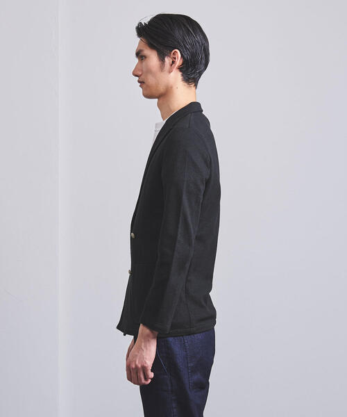 UNITED ARROWS（ユナイテッドアローズ）の「UASB ピークドラペル ダブル ジャケット（テーラードジャケット・メンズ・ブラック・MEDIUM/SMALL/X-LARGE/LARGE）」の5枚目の写真