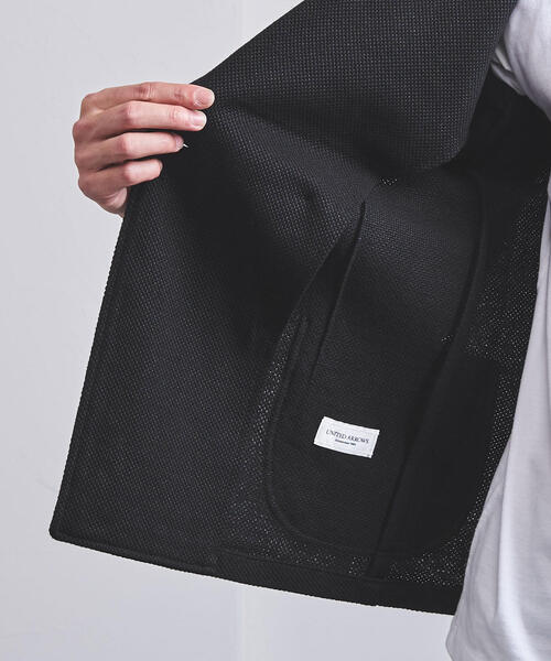 UNITED ARROWS（ユナイテッドアローズ）の「UASB ピークドラペル ダブル ジャケット（テーラードジャケット・メンズ・ブラック・MEDIUM/SMALL/X-LARGE/LARGE）」の10枚目の写真