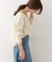 URBAN RESEARCH DOORS | レースアップスリーブプルオーバー(Tシャツ/カットソー)