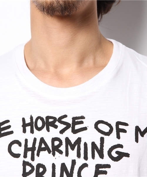 PLST（プラステ）の「Men 【Happiness is a $10】 Tee Tシャツ（Tシャツ/カットソー・メンズ・ホワイト・LARGE/MEDIUM）」の5枚目の写真