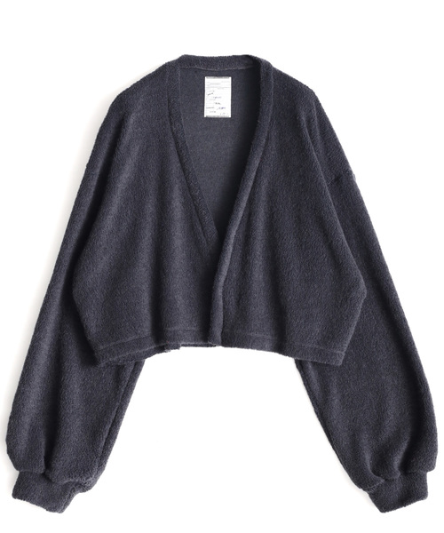 SHAREEF（シャリーフ）の「SHAGGY PILE SHORT CARDIGAN（カーディガン 