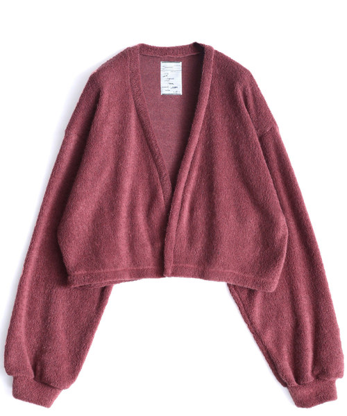 SHAREEF（シャリーフ）の「SHAGGY PILE SHORT CARDIGAN（カーディガン 