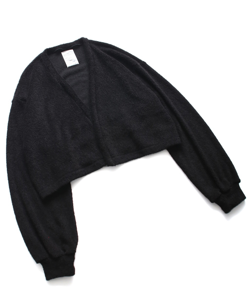 SHAREEF（シャリーフ）の「SHAGGY PILE SHORT CARDIGAN（カーディガン 