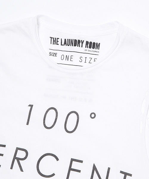 Ray BEAMS（レイビームス）の「○THE LAUNDRY ROOM / "100゜"タンクトップ （タンクトップ・レディース・ホワイト・ONE SIZE）」の9枚目の写真