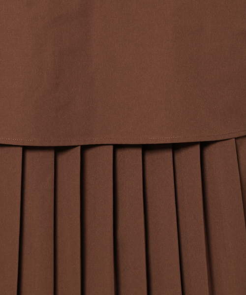 PAGEBOY（ページボーイ）の「【WEB限定】バックプリーツフードコート（トレンチコート・レディース・ダークブラウン/モカ・FREE）」の9枚目の写真
