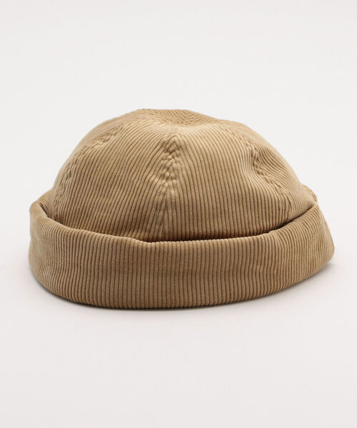 GLOSTER(グロスター)の「【GLOSTER / グロスター】FISHERMAN CAP コーデュロイ(キャップ・メンズ・ブラック/グレー/ベージュ・FREE)」の1枚目の写真
