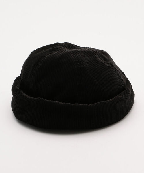 GLOSTER(グロスター)の「【GLOSTER / グロスター】FISHERMAN CAP コーデュロイ(キャップ・メンズ・ブラック/グレー/ベージュ・FREE)」の2枚目の写真