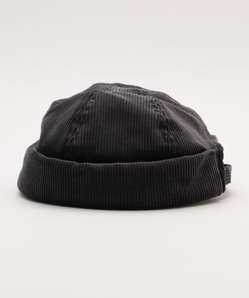 GLOSTER(グロスター)の「【GLOSTER / グロスター】FISHERMAN CAP コーデュロイ(キャップ・メンズ・ブラック/グレー/ベージュ・FREE)」の4枚目の写真