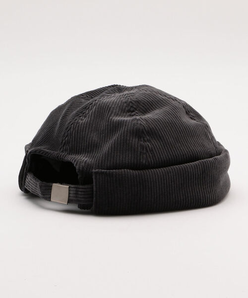GLOSTER(グロスター)の「【GLOSTER / グロスター】FISHERMAN CAP コーデュロイ(キャップ・メンズ・ブラック/グレー/ベージュ・FREE)」の5枚目の写真