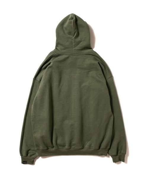 APPLEBUM（アップルバム）の「CAMO STENCIL HOODIE（パーカー・メンズ・カーキ/オレンジ・MEDIUM/LARGE/X-LARGE）」の4枚目の写真