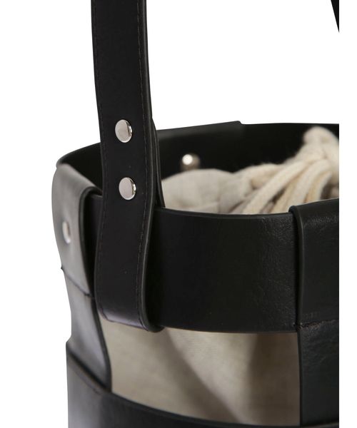 Ungrid（アングリッド）の「フェイクレザーデザインBAG（ハンドバッグ・レディース・ブラック/ブラウン/アイボリー・FREE）」の7枚目の写真