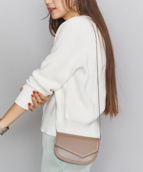 BEAUTY&YOUTH UNITED ARROWS(ビューティーアンドユースユナイテッドアローズ)の「BY ミニフラップチェーンショルダーバッグ ◆(ショルダーバッグ・レディース・ブラック/モカ/ライトブルー・FREE)」の3枚目の写真