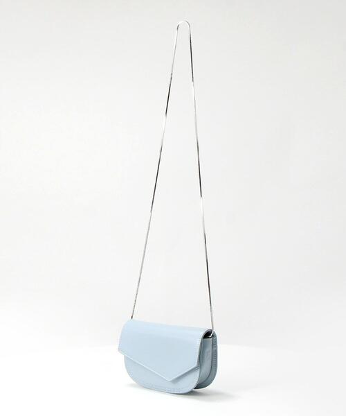 BEAUTY&YOUTH UNITED ARROWS(ビューティーアンドユースユナイテッドアローズ)の「BY ミニフラップチェーンショルダーバッグ ◆(ショルダーバッグ・レディース・ブラック/モカ/ライトブルー・FREE)」の14枚目の写真