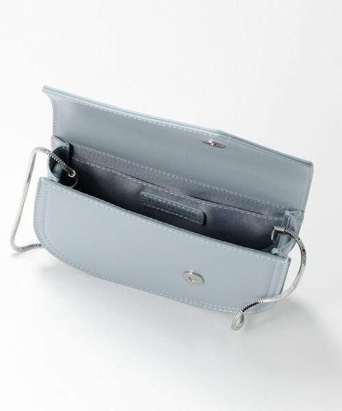 BEAUTY&YOUTH UNITED ARROWS(ビューティーアンドユースユナイテッドアローズ)の「BY ミニフラップチェーンショルダーバッグ ◆(ショルダーバッグ・レディース・ブラック/モカ/ライトブルー・FREE)」の7枚目の写真