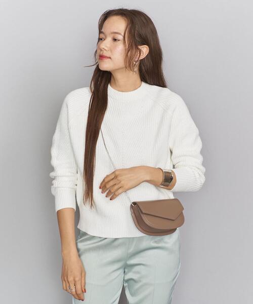 BEAUTY&YOUTH UNITED ARROWS(ビューティーアンドユースユナイテッドアローズ)の「BY ミニフラップチェーンショルダーバッグ ◆(ショルダーバッグ・レディース・ブラック/モカ/ライトブルー・FREE)」の5枚目の写真