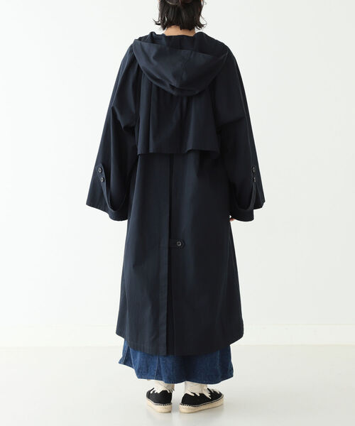 BEAMS BOY / シャンブレー ツイル フーデッド コート BEAMS BOY / シャンブレー ツイル フーデッド コート