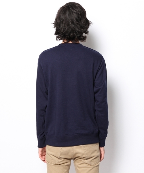 WEGO(ウィゴー)の「WEGO/刺繍ペンシルロゴスウェット(スウェット・メンズ・ネイビー/杢グレー・LARGE/MEDIUM)」の8枚目の写真