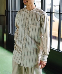 makerhood（メーカーフッド）の「makerhood × GORDON MILLERBAND COLLAR SHIRT (メーカーフッド ゴードンミラー バンドカラーシャツ)（シャツ/ブラウス）」