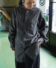 makerhood（メーカーフッド）の「makerhood × GORDON MILLERBAND COLLAR SHIRT (メーカーフッド ゴードンミラー バンドカラーシャツ)（シャツ/ブラウス）」