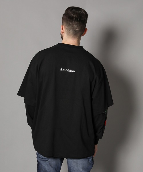 JACKROSE（ジャックローズ）の「JE-ローズ刺繍・アンサンブル・LSTEE（Tシャツ/カットソー・メンズ・ホワイト/ブラック/ホワイト系その他2/ブラック系その他2・M/L）」の20枚目の写真