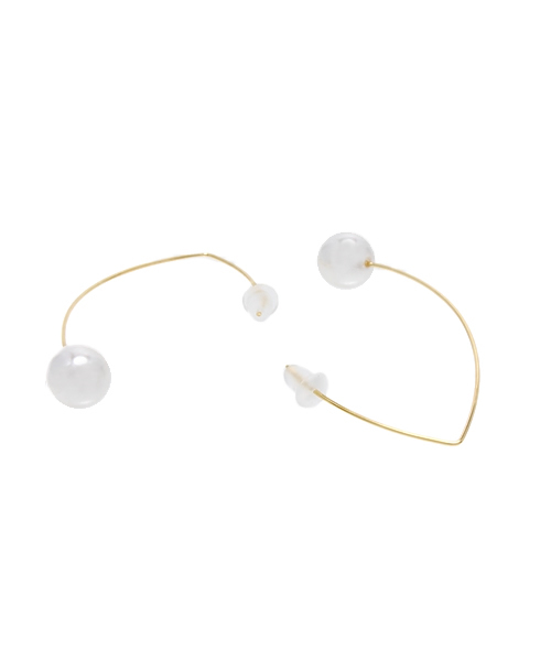 Chico(チコ)の「パールぶらぶらピアス(ピアス(両耳用)・レディース・ゴールド・FREE)」の5枚目の写真