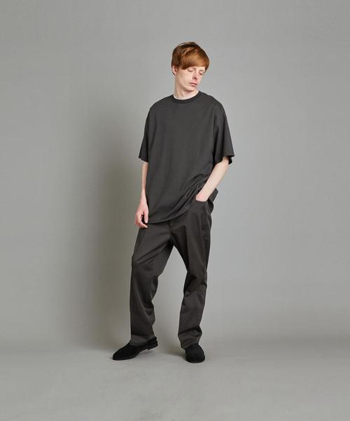 新品MAATEE&SONS×Steven Alan バスクシャツ 黒2 ボーダー 30%OFF セール インテリム INTERIM ハイパービッグ スビン ギザ