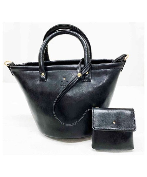 favori（ファヴォリ）の「コパンミニポーチ付き２ＷＡＹトート（トートバッグ・レディース・ブラック/ブラウン/ピンク/キャメル・FREE）」の3枚目の写真