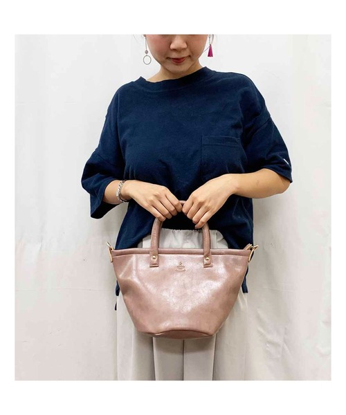 favori（ファヴォリ）の「コパンミニポーチ付き２ＷＡＹトート（トートバッグ・レディース・ブラック/ブラウン/ピンク/キャメル・FREE）」の5枚目の写真