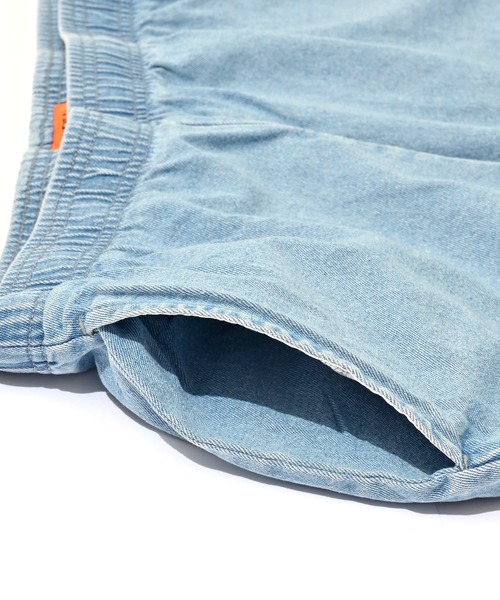 UNIVERSAL OVERALL（ユニバーサルオーバーオール）の「UNIVERSAL OVERALL シェフショーツ (ユニバーサルオーバーオール )(2colors)(パンツ)（カーゴパンツ・メンズ・インディゴブルー/ブルー・S/M/L）」の6枚目の写真