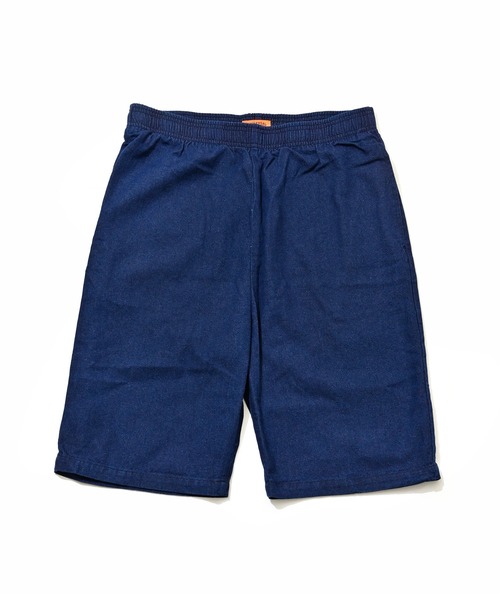 UNIVERSAL OVERALL（ユニバーサルオーバーオール）の「UNIVERSAL OVERALL シェフショーツ (ユニバーサルオーバーオール )(2colors)(パンツ)（カーゴパンツ・メンズ・インディゴブルー/ブルー・S/M/L）」の8枚目の写真