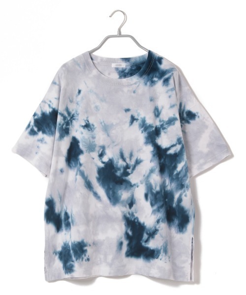 LOWRYS FARM（ローリーズファーム）の「タイダイＴＥＥ　888231（Tシャツ/カットソー・レディース・ブルー/イエロー/ピンク・FREE）」の2枚目の写真